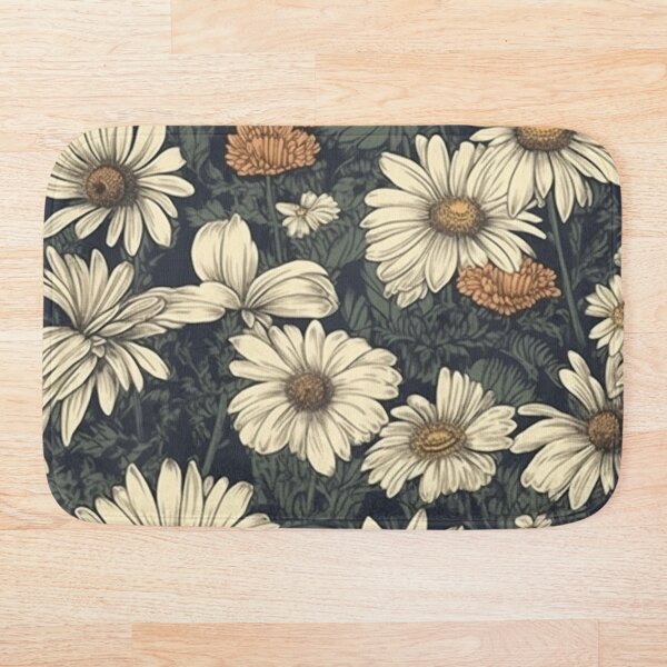 Artikelvorschau, Vintage Gänseblümchen Blumenmuster 4 entworfen und verkauft von LTAdesigns.