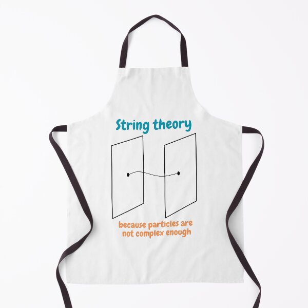 Item preview, string theory, because particles are not complex enough, funny physics designed and sold by NoetherSym.
