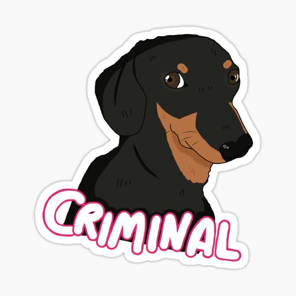 Item preview, Dachshund side eye designed and sold by nova-waves.
