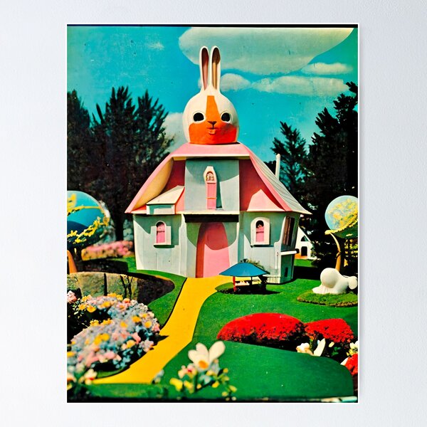 Item preview, Bunny Hut designed and sold by WaxyFruits.