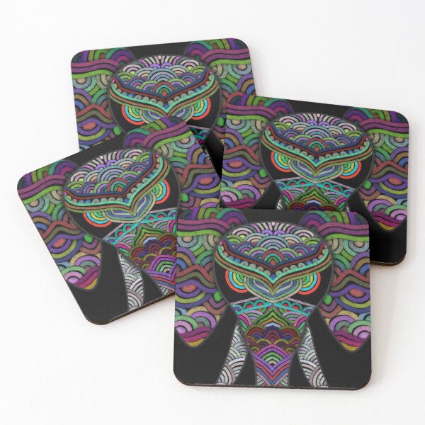 Item preview, mandala elephant designed and sold by Thorko.