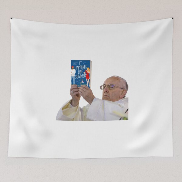 Item preview, It Happened One Summer Pope Meme designed and sold by selmaal.