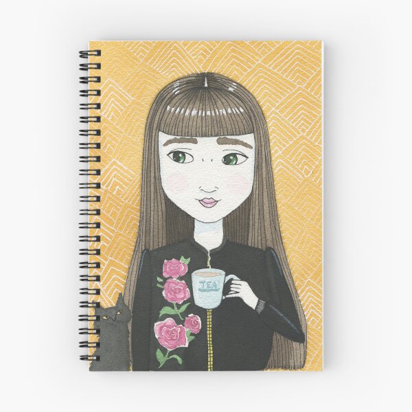Item preview, Tea Time With Kitty designed and sold by KilkennyCat Art.