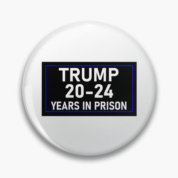 Item preview, Trump 20-24 Years in Prison Funny Anti-Trump Bumper  designed and sold by Janewarka  ⭐⭐⭐⭐⭐.
