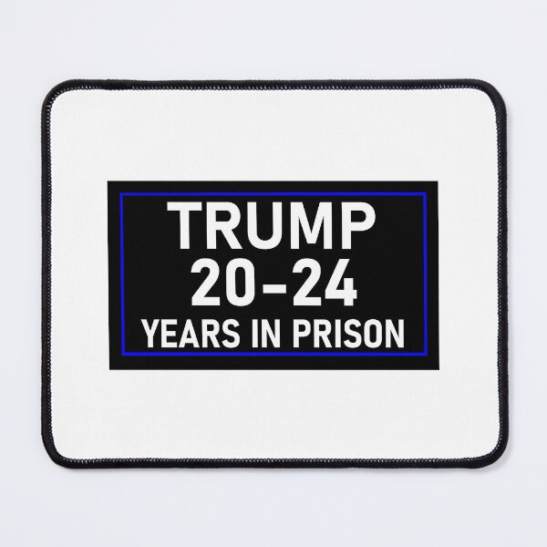 Item preview, Trump 20-24 Years in Prison Funny Anti-Trump Bumper  designed and sold by Janewarka  ⭐⭐⭐⭐⭐.