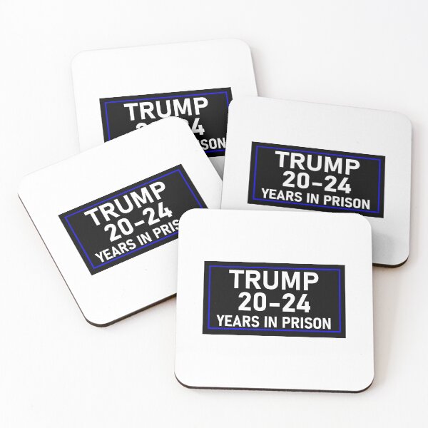 Item preview, Trump 20-24 Years in Prison Funny Anti-Trump Bumper  designed and sold by Janewarka  ⭐⭐⭐⭐⭐.