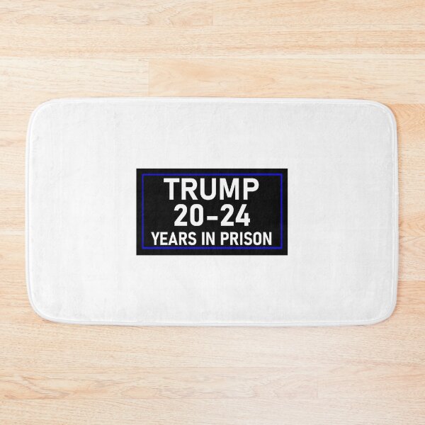 Item preview, Trump 20-24 Years in Prison Funny Anti-Trump Bumper  designed and sold by Janewarka  ⭐⭐⭐⭐⭐.