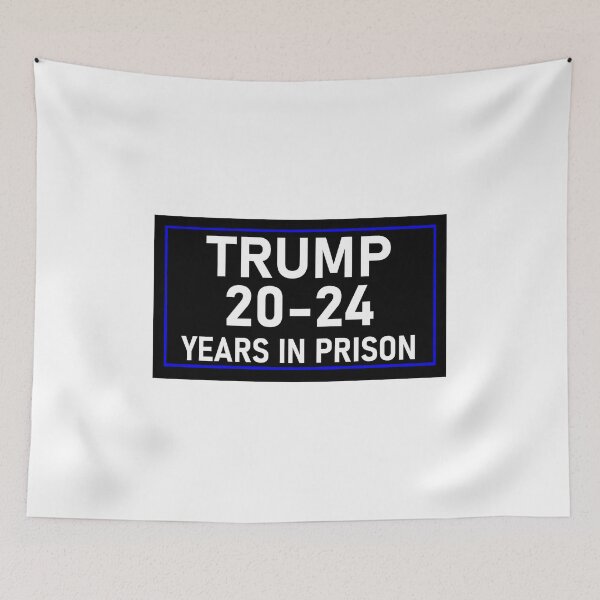 Item preview, Trump 20-24 Years in Prison Funny Anti-Trump Bumper  designed and sold by Janewarka  ⭐⭐⭐⭐⭐.