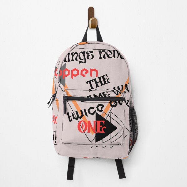 Item preview, things never happen the same way twice dear one - recycle reuse renew rethink - recycle use new think designed and sold by AOUISM.