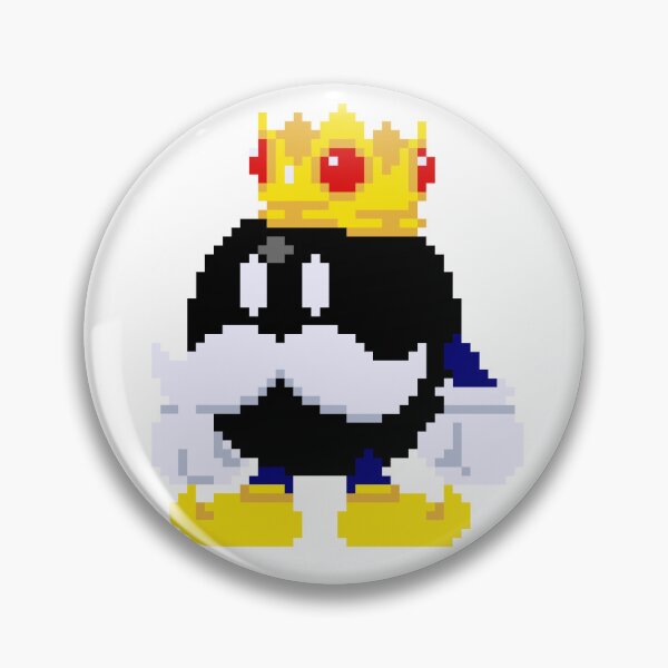 Item preview, King Bob-Omb designed and sold by Impish MATT's Pixels.