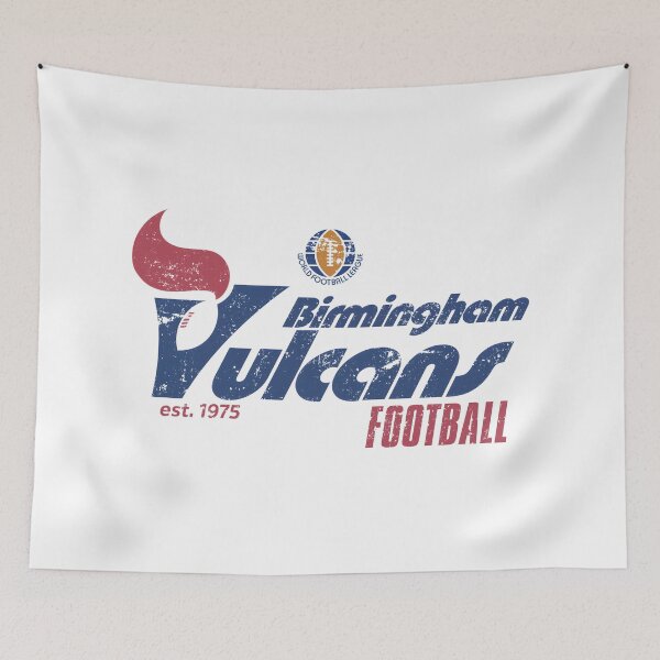 Item preview, Distressed Birmingham Vulcans Football designed and sold by TeeArcade84.