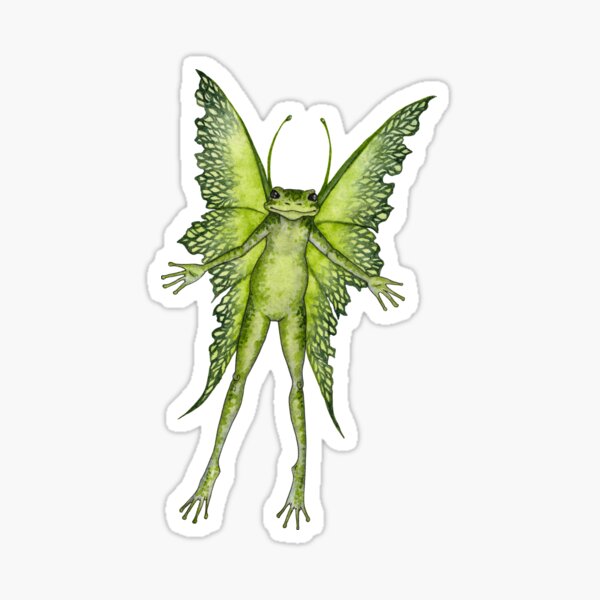 Item preview, Fairy Frog designed and sold by AmyBrownArt.