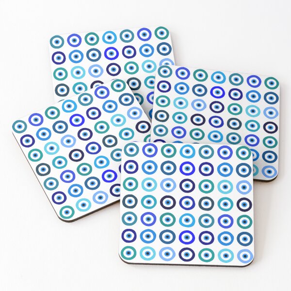 Item preview, Evil Eye Repeating Pattern Design designed and sold by ArtWilloughby.