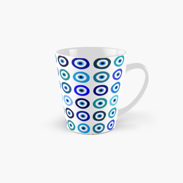 Evil Eye Repeating Pattern Design Tall Mug