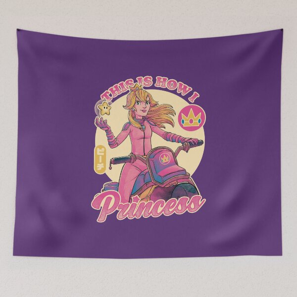 Item preview, How I Princess - Powerful Video Game Biker designed and sold by Studio Mootant.