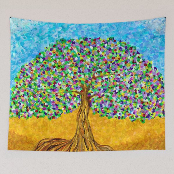 Item preview, The Colorful Tree designed and sold by Crystal McDonald.