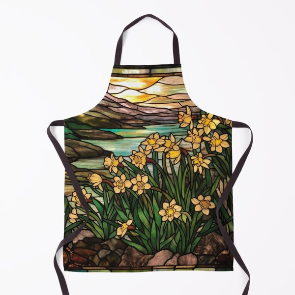 Item preview, Stained Glass Spring Daffodils designed and sold by Matt's Artificial Nature.