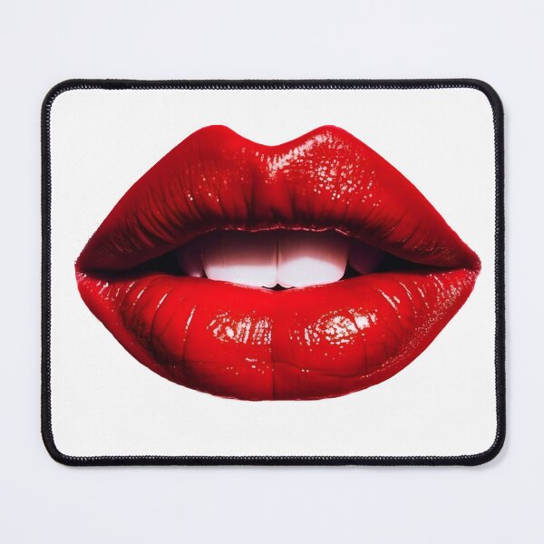 Item preview, Scarlet Temptation: Lips Parted in Seduction designed and sold by AdrianStyleArt.