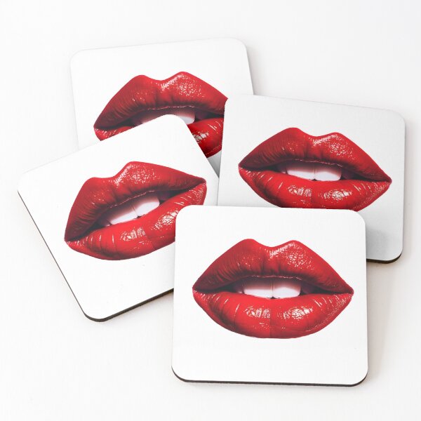 Item preview, Scarlet Temptation: Lips Parted in Seduction designed and sold by AdrianStyleArt.
