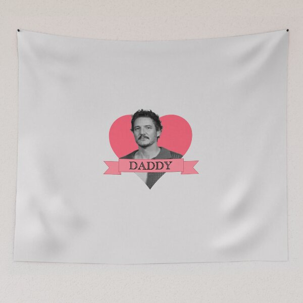 Item preview, Pedro Daddy Pascal With a Heart | celebrity crush inspired | heckinfarout  designed and sold by Two Otters Co.