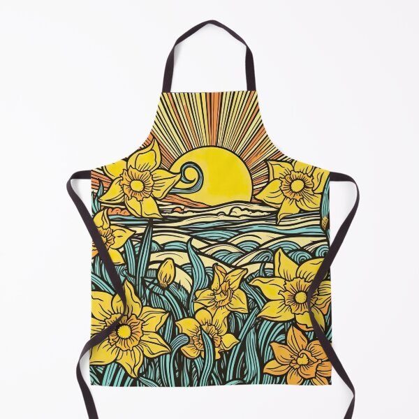 Item preview, Psychedelic Spring Daffodils designed and sold by Matt's Artificial Nature.