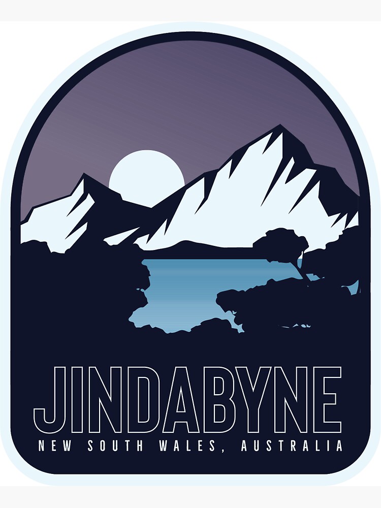Thumbnail 3 of 3, Magnet, Jindabyne Badge designed and sold by tomarto13.