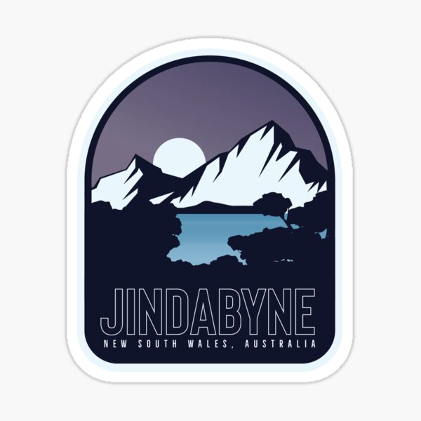 Jindabyne Badge Sticker