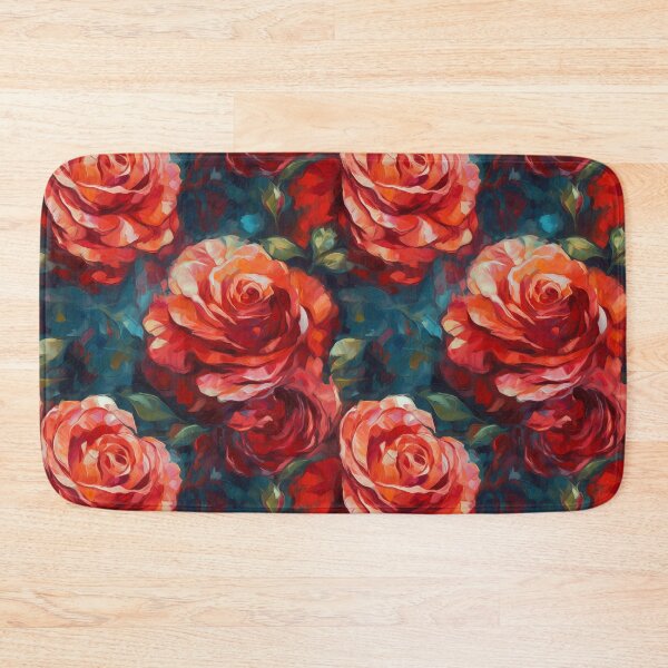 Item preview, Painted Red Roses designed and sold by Brush-Blueprint.