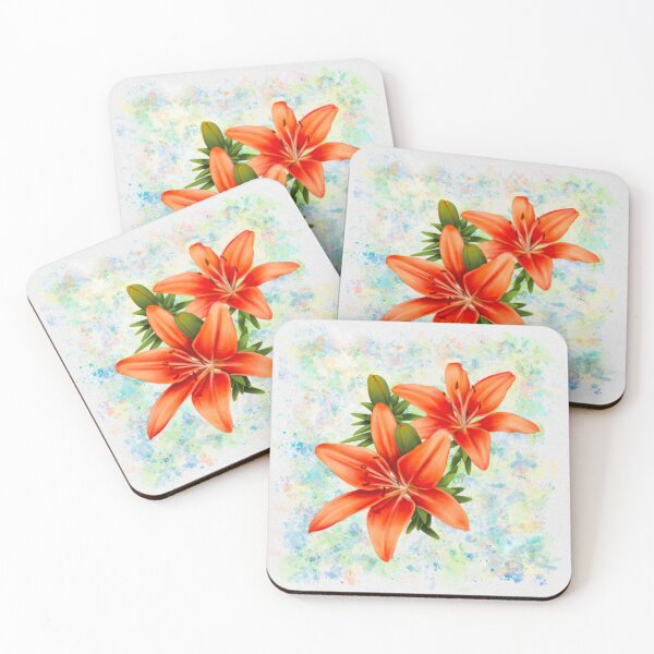 Item preview, Asiatic Lily designed and sold by Spennig Aisling Art.