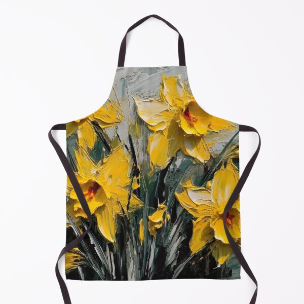 Item preview, Finger Painted Spring Daffodils designed and sold by Matt's Artificial Nature.