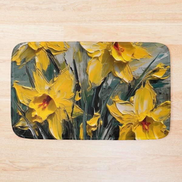 Item preview, Finger Painted Spring Daffodils designed and sold by Matt's Artificial Nature.