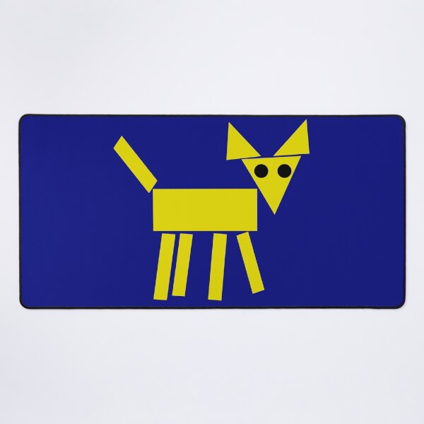 Item preview, Basic Yellow Geometric Dog designed and sold by Karen Simon.