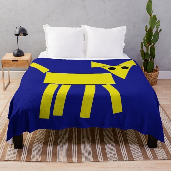 Item preview, Basic Yellow Geometric Dog designed and sold by Karen Simon.