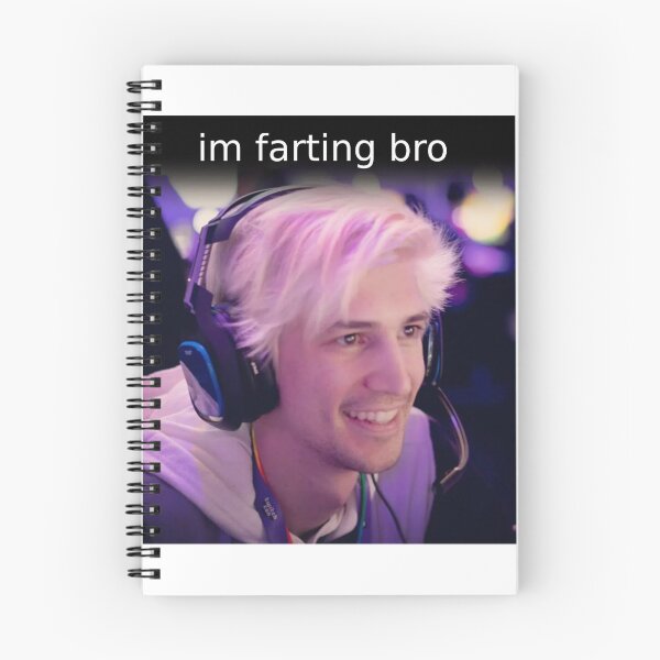 Artikelvorschau, xQc im FARTING bro entworfen und verkauft von kooli.