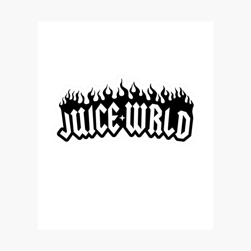 Juice Wrld Full Color Vinyl Decal – Custom Size – Biggest Decal Shop