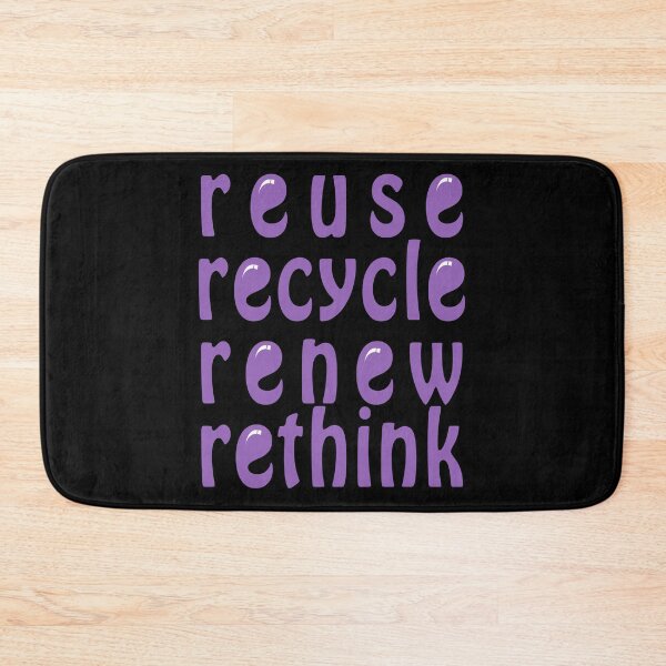 Item preview, Recycle Reuse Renew Rethink Typography Design  designed and sold by Ching Teoh.