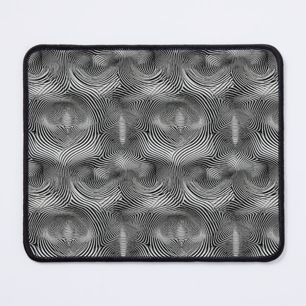 Item preview, High Repeat Swirling Metallic Dreamscape Tetris Fusion | Seamless Pattern designed and sold by Adam Prettyjohns.