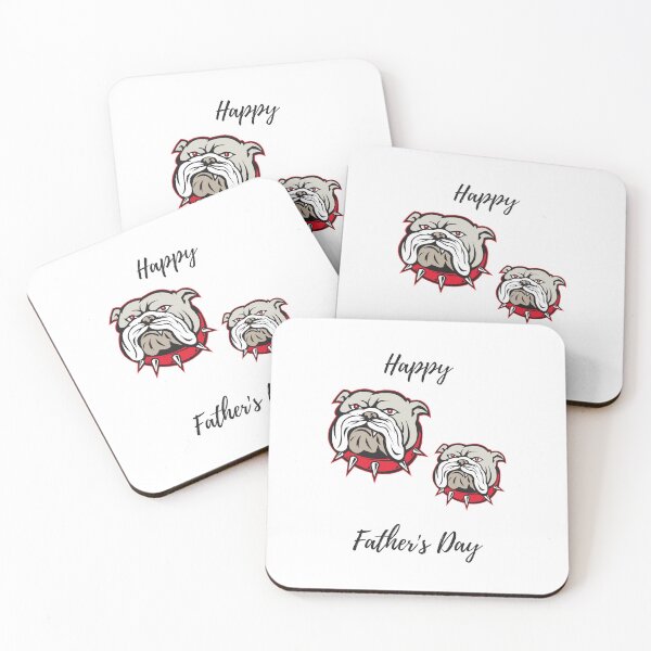 Item preview, Bulldog Father and Puppy designed and sold by WinnieMae44.