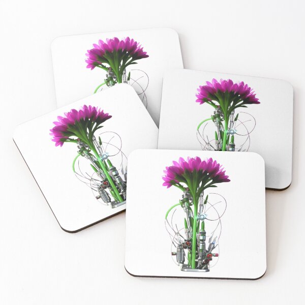 Item preview, Nature.exe #0006 Futuristic Cybernetic Flower Vase designed and sold by GrumpyMrGrouper.
