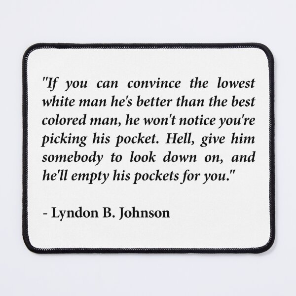 Item preview, LBJ Quote designed and sold by Texterns.