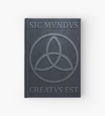 SIC MUNDUS CREATUS EST Hardcover Journal