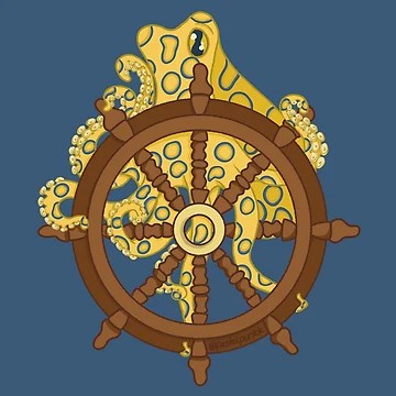 Artwork thumbnail, Blue Ringed Octopus by Krystal  Thomas
