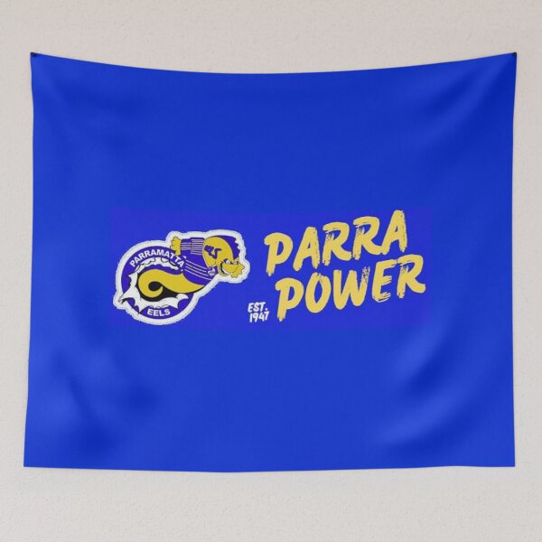 Item preview, Rugby League Parramatta Eels T-Shirt Parra Power designed and sold by Figgy Print.