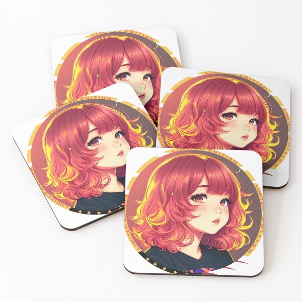 Item preview, Mugs, stickers, bags, quilts, and t-shirts with a design of a cute and beautiful anime girl designed and sold by relso.