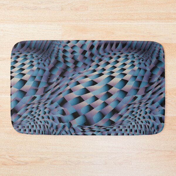 Item preview, Large Print Surreal Moebius Dreamscape - Colourful Distorted Visions | Seamless Pattern designed and sold by Adam Prettyjohns.