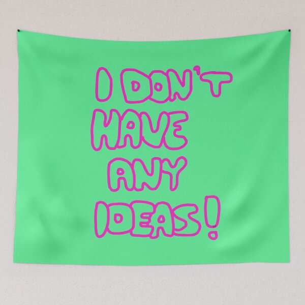 Item preview, I Don't Have Any Ideas! designed and sold by HFGjewels.