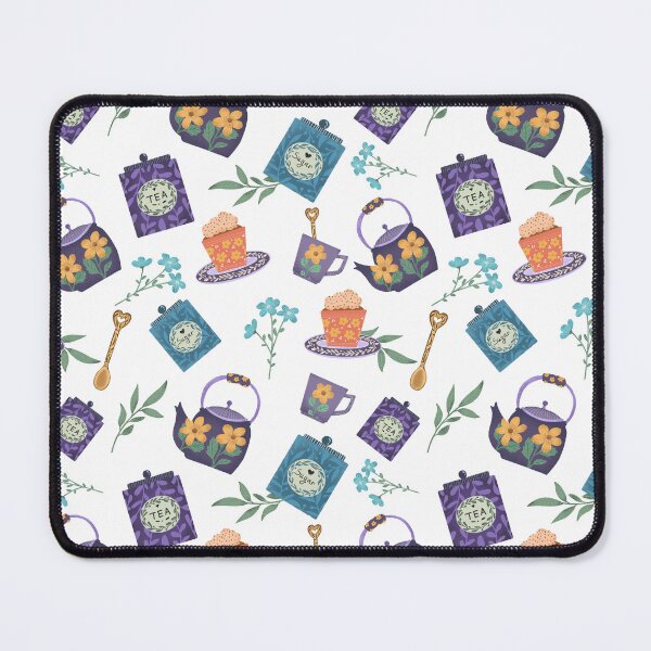 Item preview, English tea party seamless pattern designed and sold by pinkyfish1010.