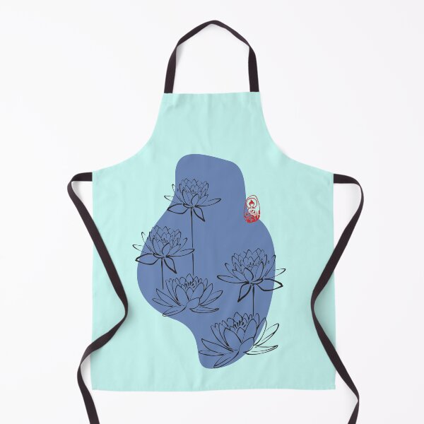 Item preview, Louts Flower (Navy Tone) designed and sold by PriestArt.