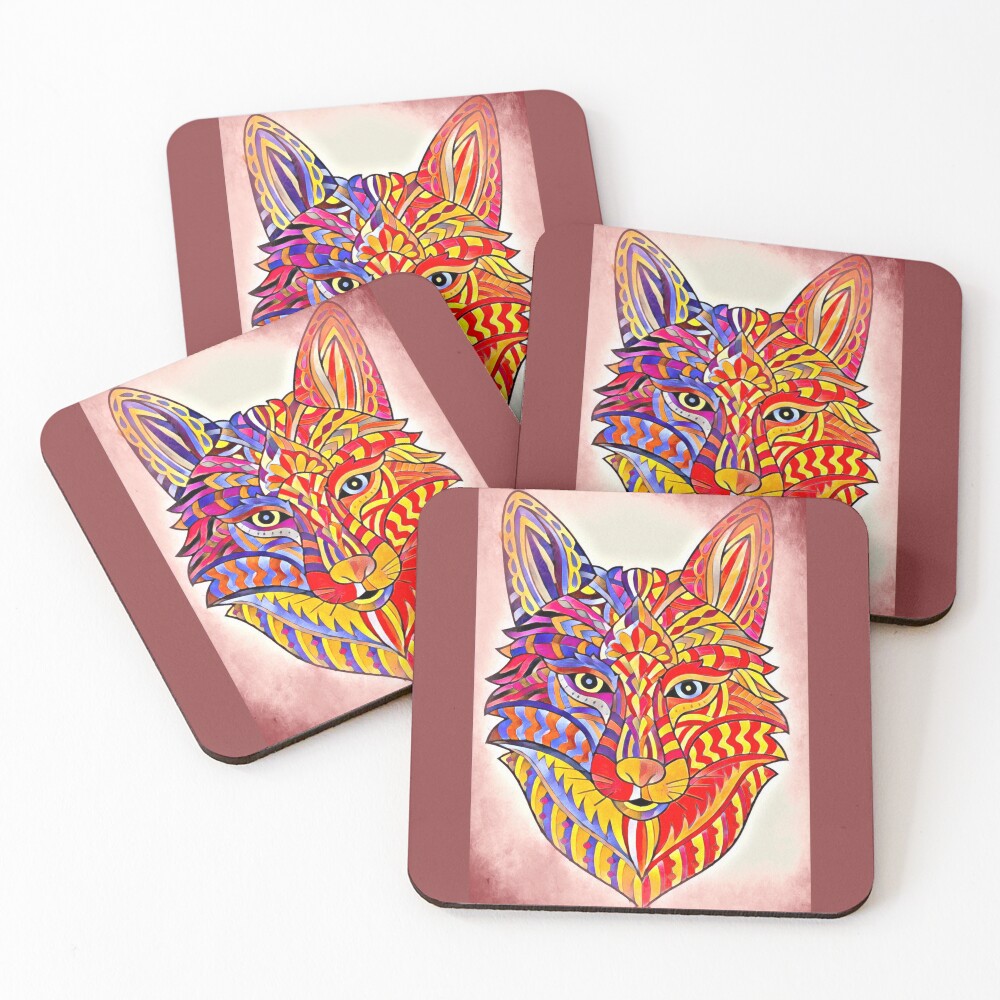 Item preview, Coasters (Set of 4) designed and sold by RakshaSD.