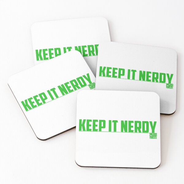 Item preview, Keep It Nerdy designed and sold by NerdCorpPodcast.